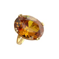 CITRINE CLASSIC RING