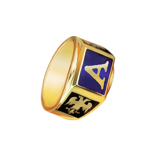 	MENS INITIALS SYMBOLIC RING