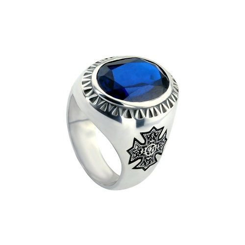 MENS SAPPHIRE MENS PERSONALISED RING