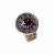 ANTIQUE GARNET SAPPHIRE HALO RING