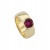 CLASSIC RUBY WIDE BAND