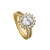 DOUBLE PAVE HALO RING