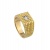MENS SQUARE MOTIF RING